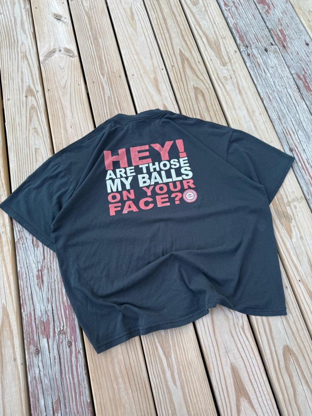 Vintage Empire "Hey are those my balls on your face?" Faded Paintball T-shirt
